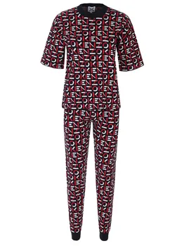 Костюм трикотажный с принтом KENZO