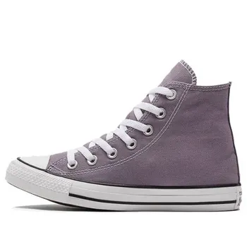 Кроссовки chuck taylor all star canvas shoes grey/purple Converse, серый