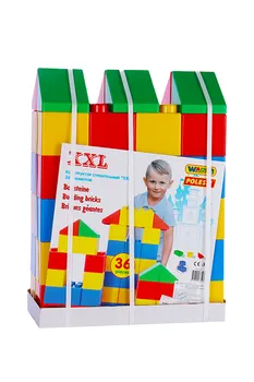 Конструктор строительный XXL, 36 деталей