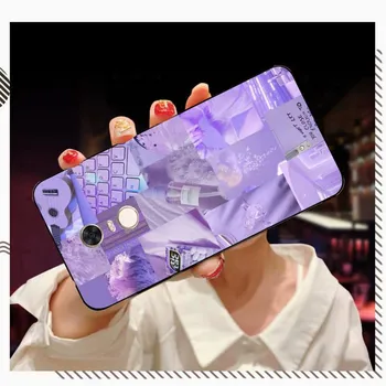 Чехол для телефона Purple Love Aesthetic Art для Redmi 5 6 7 8 9 A 5plus K20 4X S2 GO 6 K30 pro Redmi 5