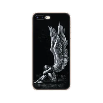 Силиконовый чехол для iPhone 7 8, полный защитный чехол на 360°, чехол для Apple IPhone 7 Plus, чехол для телефона IPhone 8 plus iphone 7