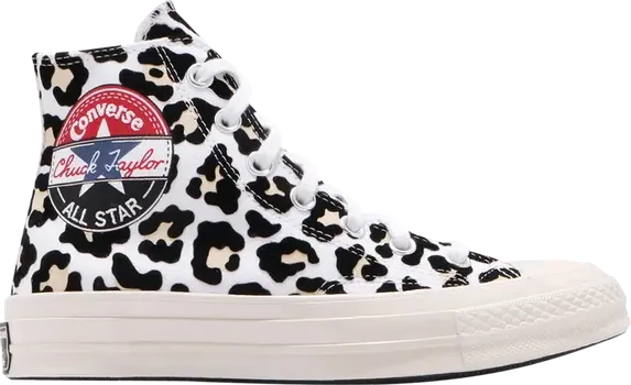 Кроссовки Converse Chuck 70 Hi Logo Play - Desert Ore, белый