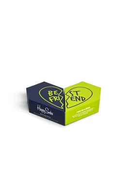 Носки Happy Socks, цвет best friend geschenk box
