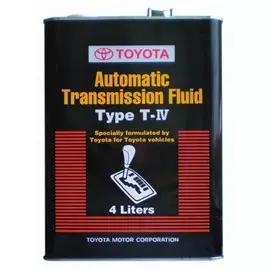 Трансмиссионное масло TOYOTA Fluid TYPE T-IV ATF полусинтетическое 4л