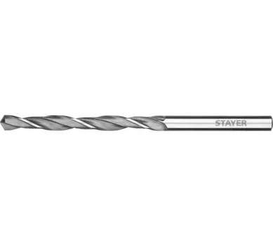 Сверло 5.5мм x 93мм/57мм, HSS-R, по металлу, STAYER Professional, 1шт. (29602-5.5)
