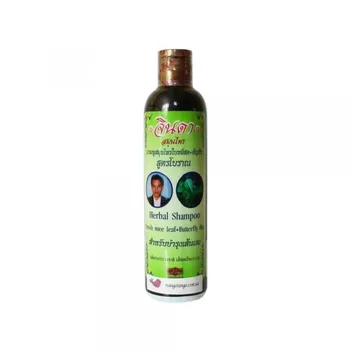 Растительный шампунь Jinda Herbal, 250мл укрепление, стимулиция роста