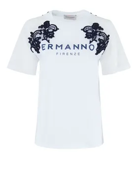 хлопковая футболка ERMANNO FIRENZE