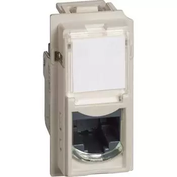 Bticino btnet -Living Now RJ45 UTP cat5E беж. KM4279C5E