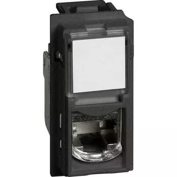 Bticino btnet - Living Now RJ45 UTP cat6A черн. KG4279C6A