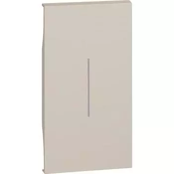 Bticino Living Now - клавиша для управ. элемента 2 беж. KM01M2
