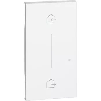 Bticino Living Now - накладка Entra&amp;Esci беспроводн. бел. KW40M2