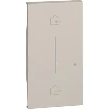 Bticino Living Now - накладка Entra&amp;Esci беспроводн. беж. KM40M2