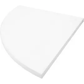 полка секторная 350*350*16мм mebelpro белый мп-201