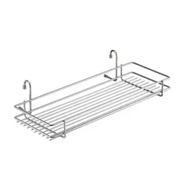Полка широкая короткая 450*215*105 хром MX-060