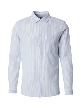 Рубашка обычного кроя на пуговицах DAN FOX APPAREL Quirin, светло-синий