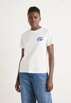 Футболка с принтом GRAPHIC GANT, белый