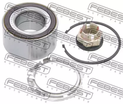 к-т подшип.ступ.перед.!\ Nissan Micra K12E DAC37720037M-KIT FEBEST
