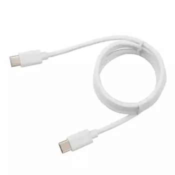 кабель! Type-C-Type-C 3A 1m PVC белый\ 18-1828 REXANT