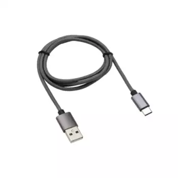 кабель USB-Type-C! 3A nylon grafit 1m\ 18-1896 REXANT