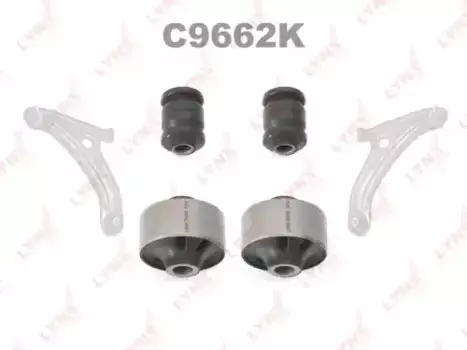 к-кт сайлентблоков пер.ниж.рычагов!\ Hyundai Getz all 02-10 C9662K LYNXAUTO