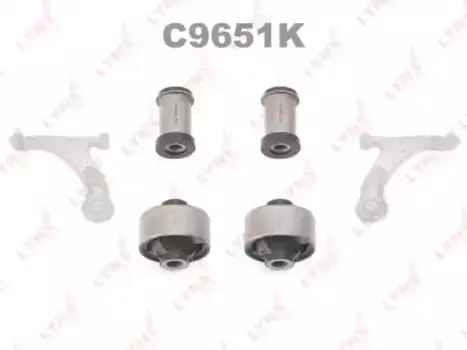 к-кт сайлентблоков пер.ниж.рычагов!\ Suzuki Grand Vitara II all 05-15 C9651K LYNXAUTO