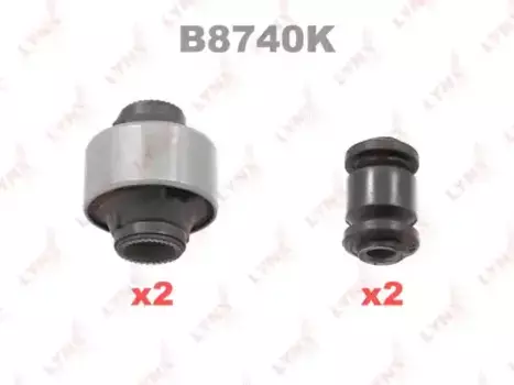к-кт сайлентблоков рычагов перед. подв.! 4 шт.\ Toyota Corolla 92-00 1.3-2.0D B8740K LYNXAUTO
