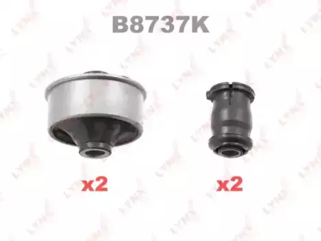к-кт сайлентблоков рычагов передней подвески!\ Toyota Avensis 03-08 B8737K LYNXAUTO