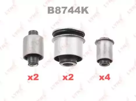 к-кт сайлентблоков задней подвески!\ Toyota Celica/Corolla/Matrix 99-07 B8744K LYNXAUTO