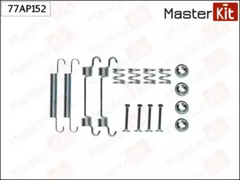 Пружины барабанных тормозных колодок MASTERKIT 77AP152