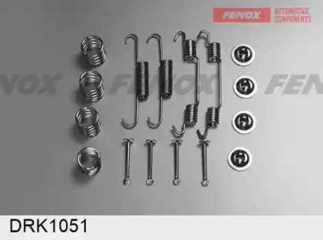 к-кт установочный барабанных колодок!\ Nissan Pathfinder III R51 05>/Murano I Z50 03-08 DRK1051 FENOX