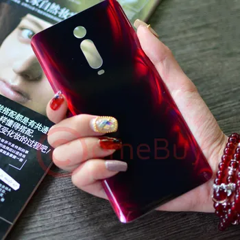 Заднее стекло для Xiaomi Mi 9T Pro, задняя батарея Redmi K20 Pro, замена стеклянной панели задней двери чёрный