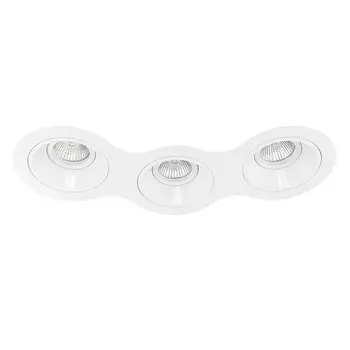 Встраиваемый светильник круглый Lightstar Domino D696060606