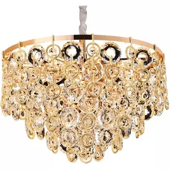 Подвесная люстра хрустальная Newport 5260 5265+6/C gold