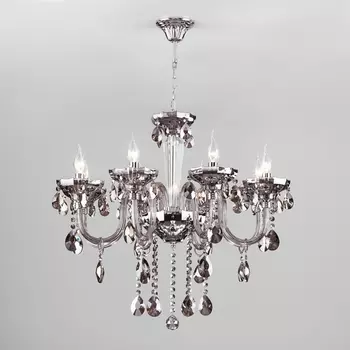 Подвесная люстра хрустальная 309/8 Bogate's Lecce хром