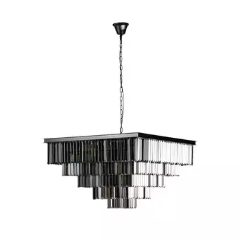 Подвесная каскадная люстра хрустальная светодиодная Loft It Prism 10018/800S