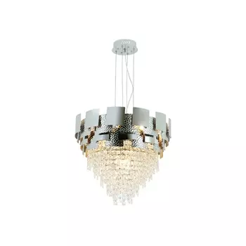 Подвесная каскадная люстра хрустальная Ambrella TRADITIONAL TR5242