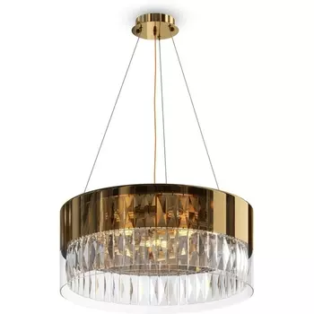 Подвесная люстра хрустальная Maytoni Wonderland MOD313PL-06G