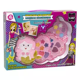 LAPULLI KIDS Набор детской декоративной косметики тени, блеск для губ