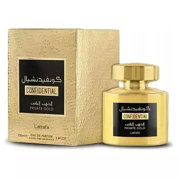 LATTAFA Парфюмерная вода Confidential Private Gold