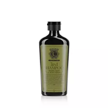 LAVISH CARE Шампунь 3в1 для волос, тела и бороды 3IN1 Shampoo 300.0