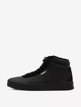 Кеды утепленные женские PUMA Carina Mid, Черный