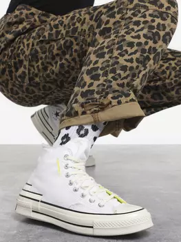 Кеды женские Converse Chuck 70 Hacked Heel HI, Белый