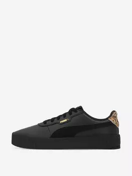 Кеды женские Puma Carina 3.0 Animal Flair, Черный
