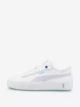Кеды женские PUMA Smash Platform V2, Белый