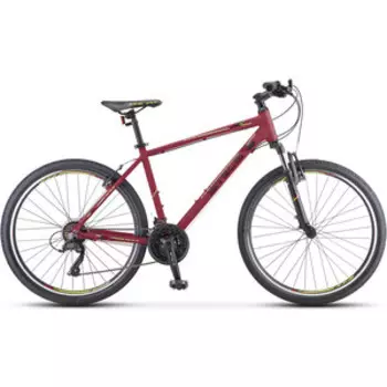 Велосипед Stels Navigator-590 V 26'' K010 16'' Бордовый/салатовый