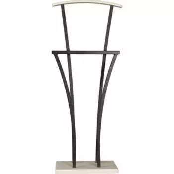 Вешалка костюмная Мебелик Галант 358 черный, слоновая кость (П0003349)