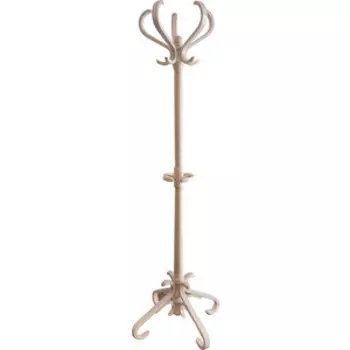 Вешалка напольная Мебелик В 10Н белый ясень (П0001196)