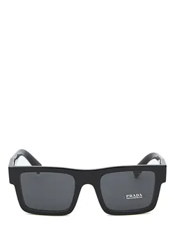 Черные мужские солнцезащитные очки Prada