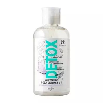 BELKOSMEX Мицеллярная вода-детокс 5 в 1 легкое снятие макияжа для лица, глаз и губ Detox 500.0