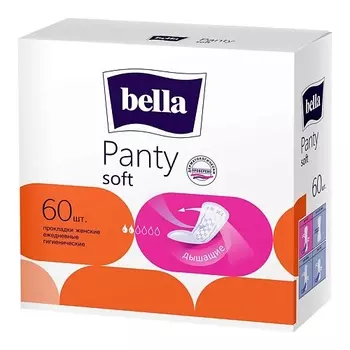 BELLA Прокладки ежедневные Panty Soft 60.0
